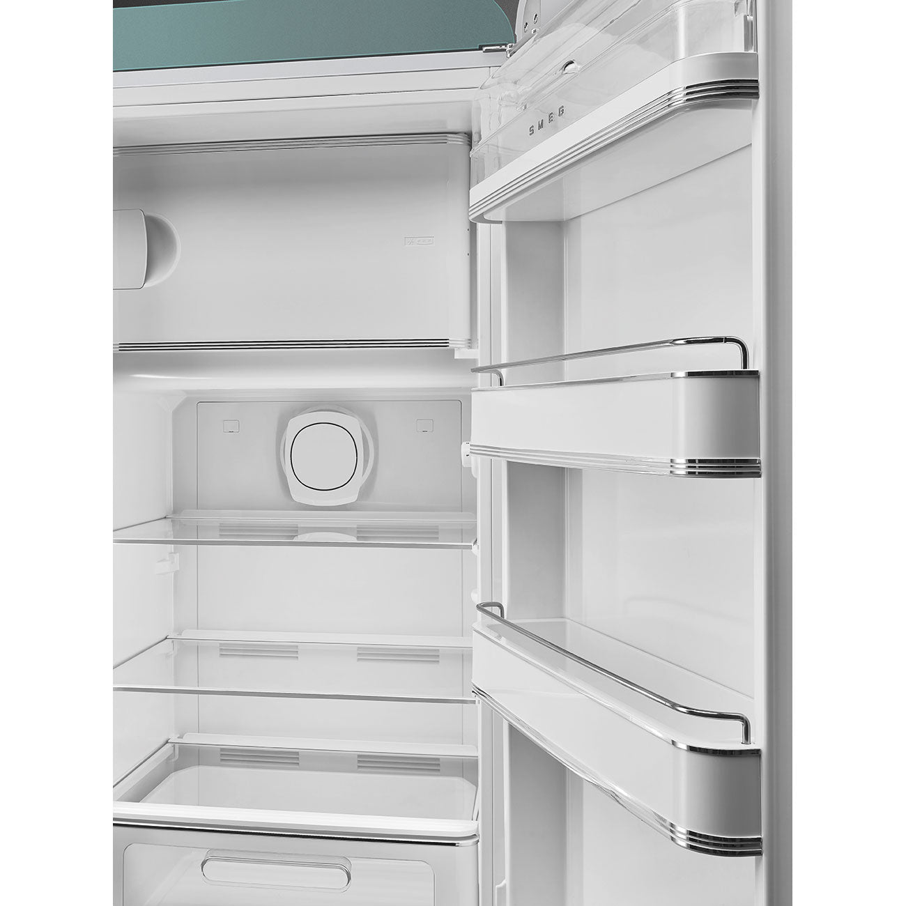 Refrigerator Retro-style Emerald green Matte