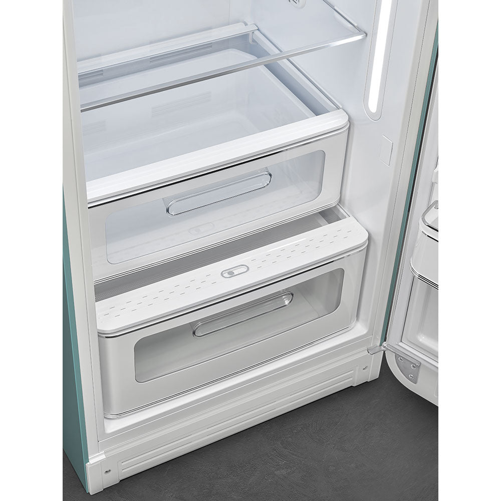 Refrigerator Retro-style Emerald green Matte
