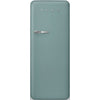 Refrigerator Retro-style Emerald green Matte