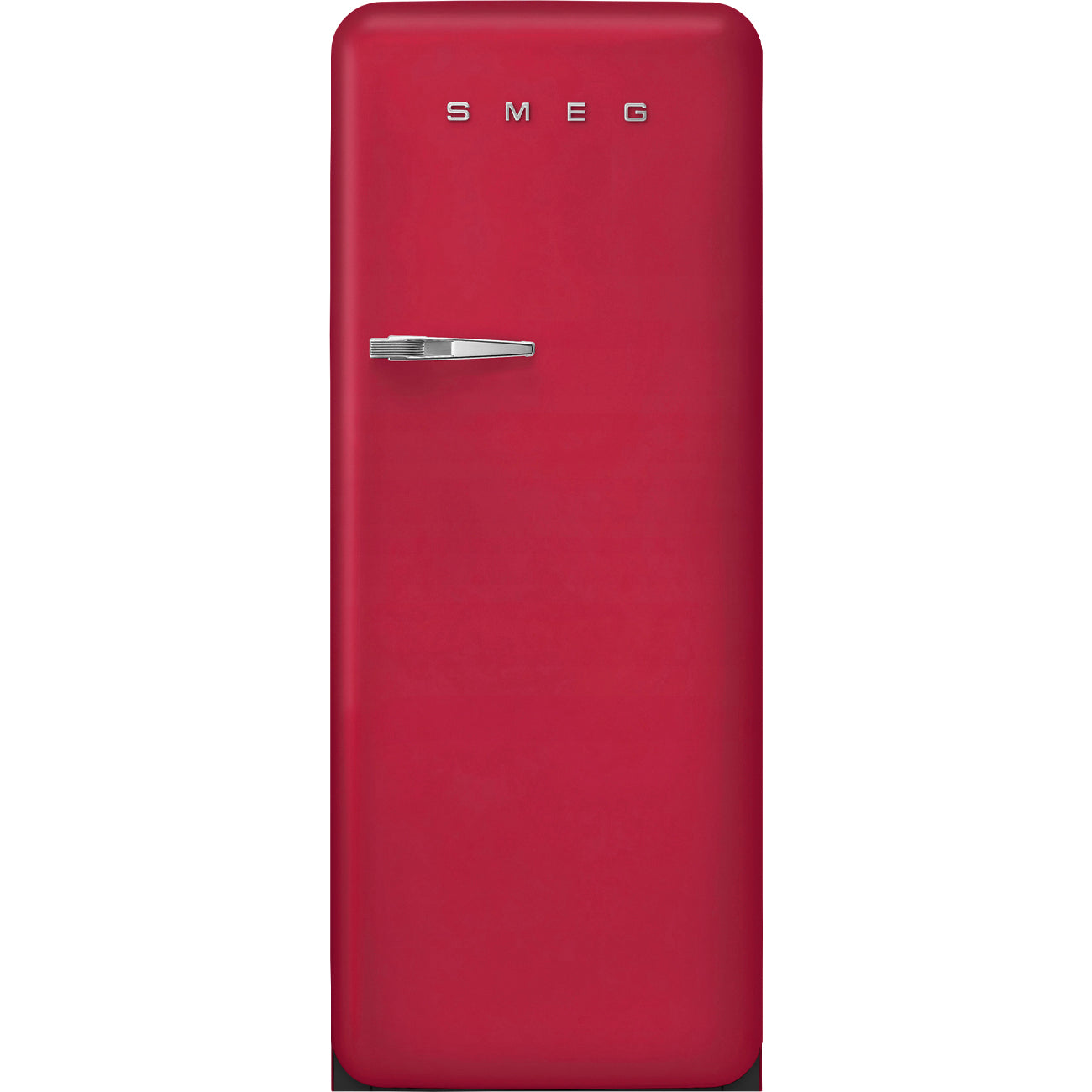 Refrigerator Retro-style Ruby red Matte