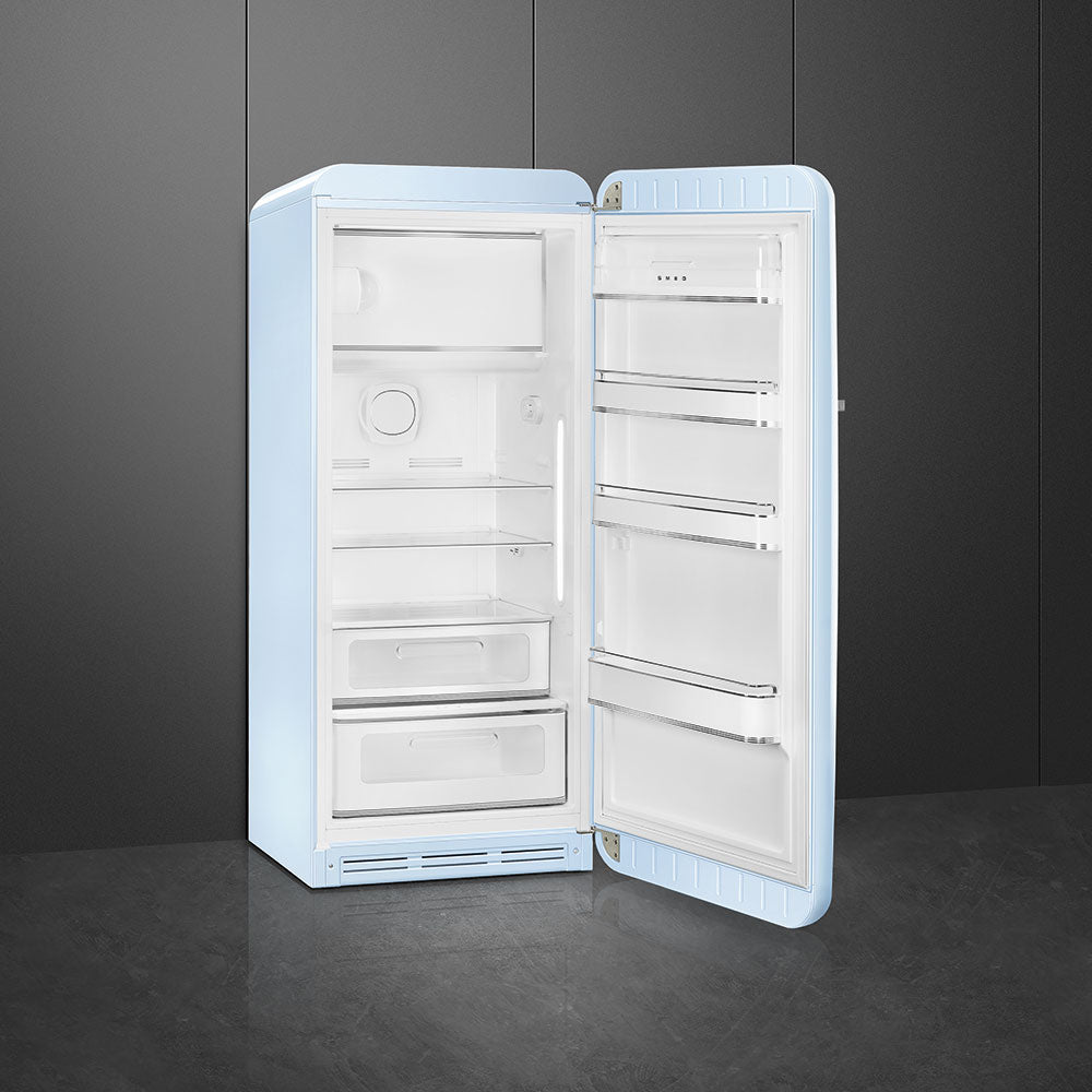 Refrigerator Retro-style Pastel blue Glossy