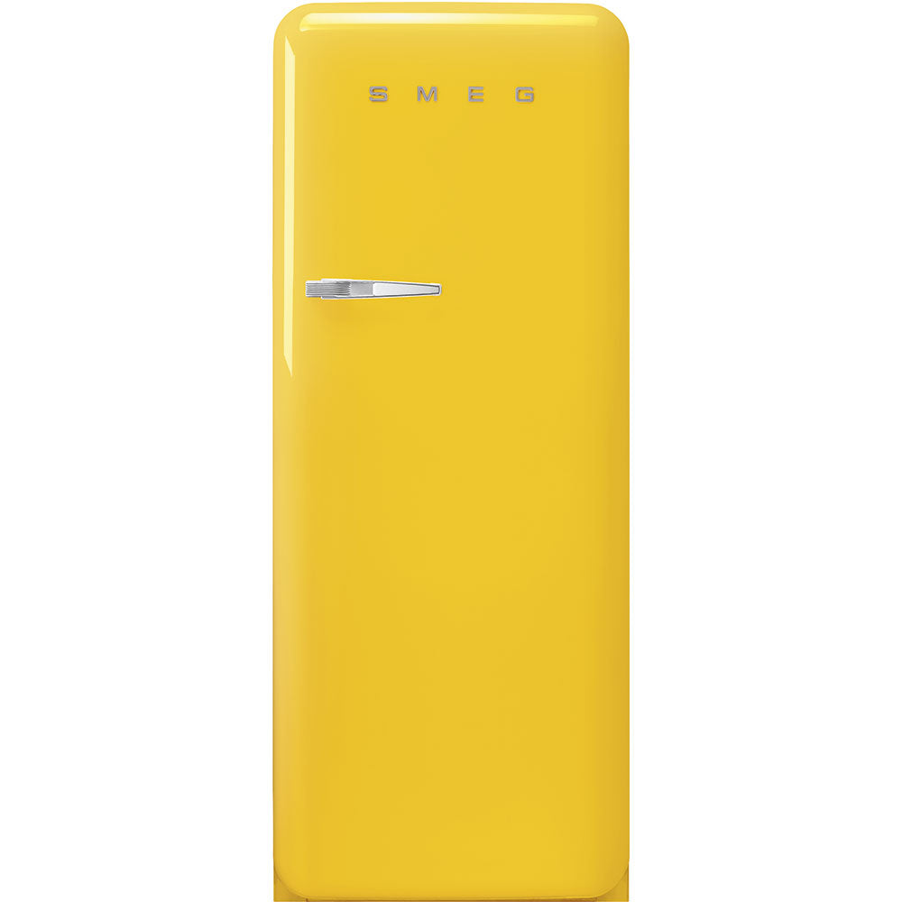 Refrigerator Retro-style Yellow Glossy