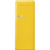 Refrigerator Retro-style Yellow Glossy