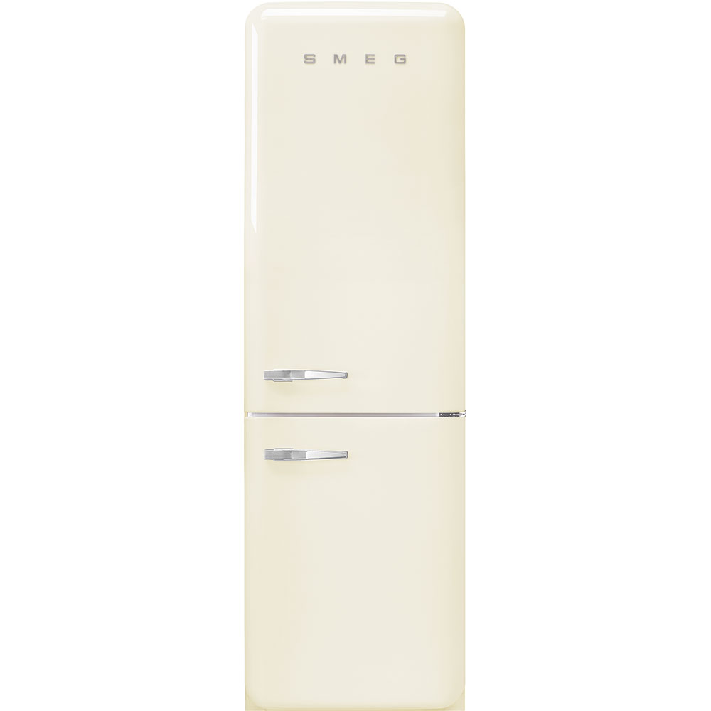 Refrigerator Retro-style Cream Glossy