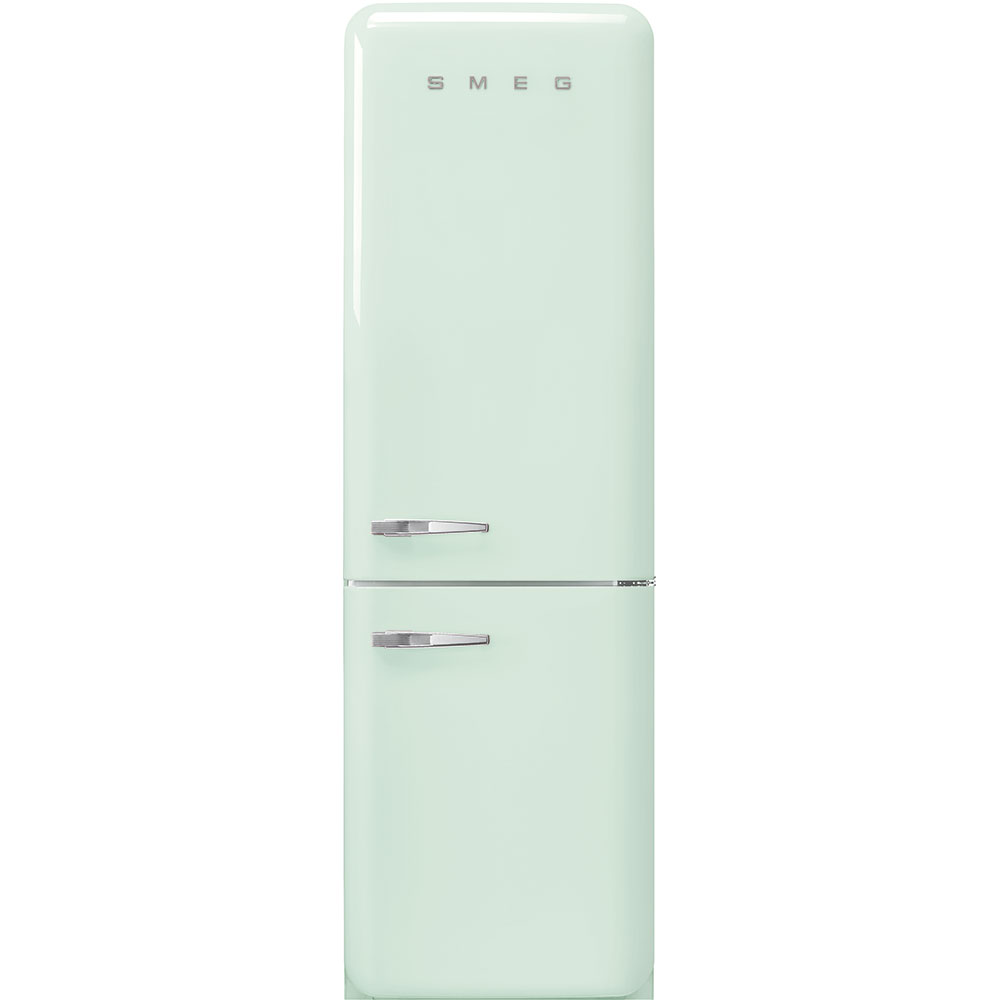 Refrigerator Retro-style Pastel green Glossy