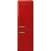 Refrigerator Retro-style Red Glossy