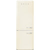 Refrigerator Retro-style Cream Glossy