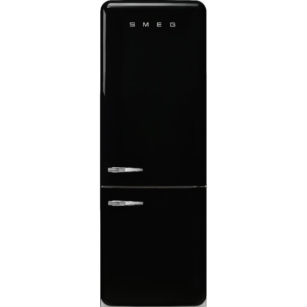 Retro-Style Refrigerator (18 cu ft, Right Hinge) - Black – SMEG USA