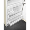 Refrigerator Retro-style Cream Glossy
