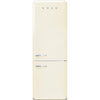 Refrigerator Retro-style Cream Glossy
