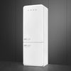 Refrigerator Retro-style White Glossy