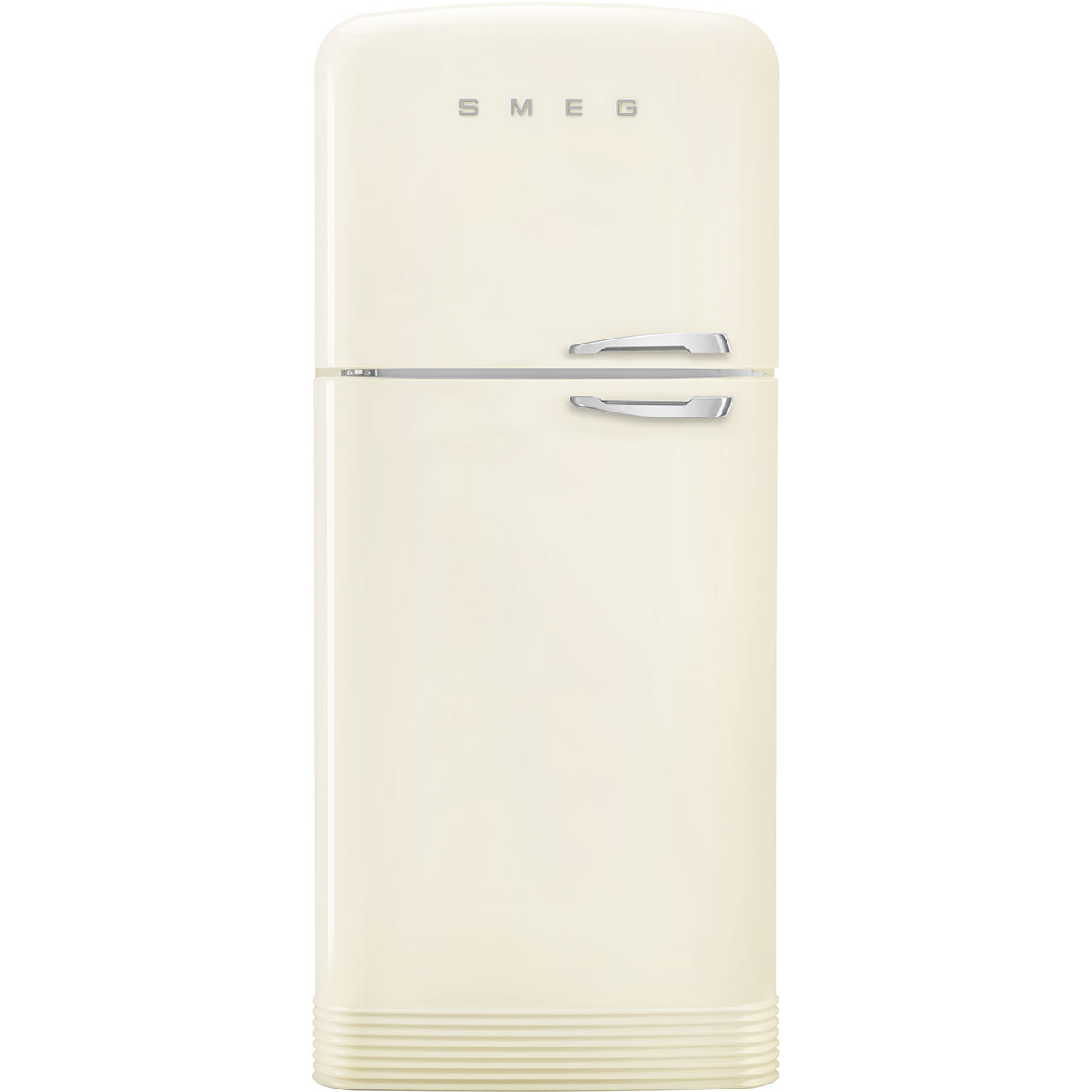 Refrigerator Retro-style Cream Glossy