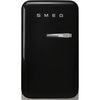 Refrigerator Retro-style Black Glossy