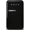 Refrigerator Retro-style Black Glossy