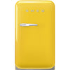 Refrigerator Retro-style Yellow Glossy