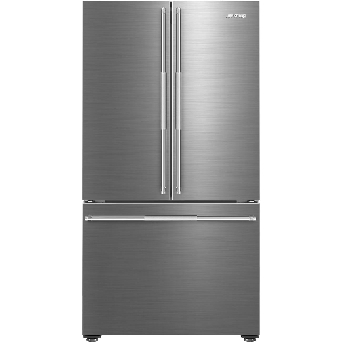 French Door Refrigerator (20.5 cu ft, 36", Freestanding) – Stainless Steel