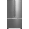 French Door Refrigerator (20.5 cu ft, 36", Freestanding) – Stainless Steel