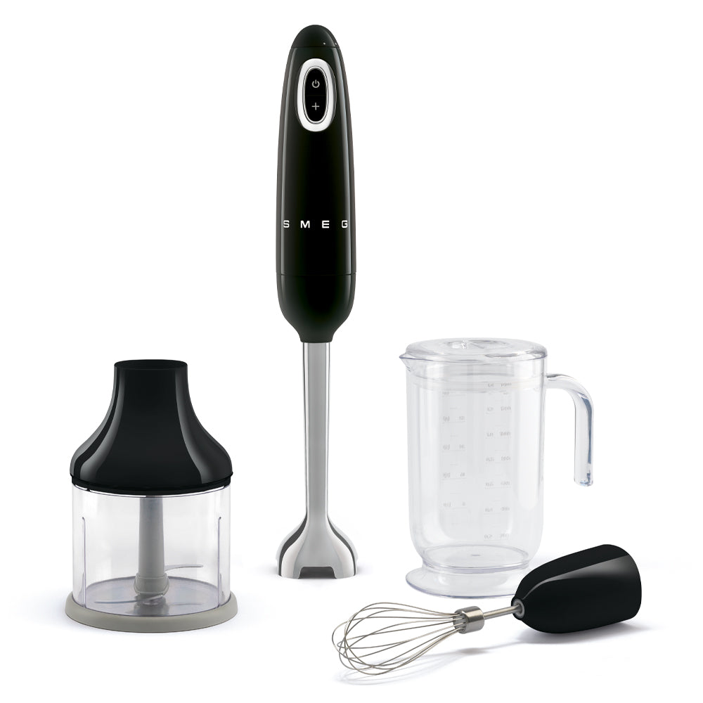 Hand blenders Retro-style Black Glossy