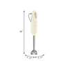 Retro-Style Hand Blender with Accessory Set - Cream