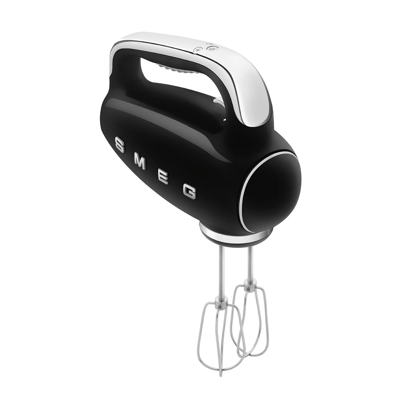 SDA - Hand Mixer Retro-style Black Glossy