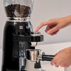 Conical Burr Coffee Grinder – Retro-Style Black