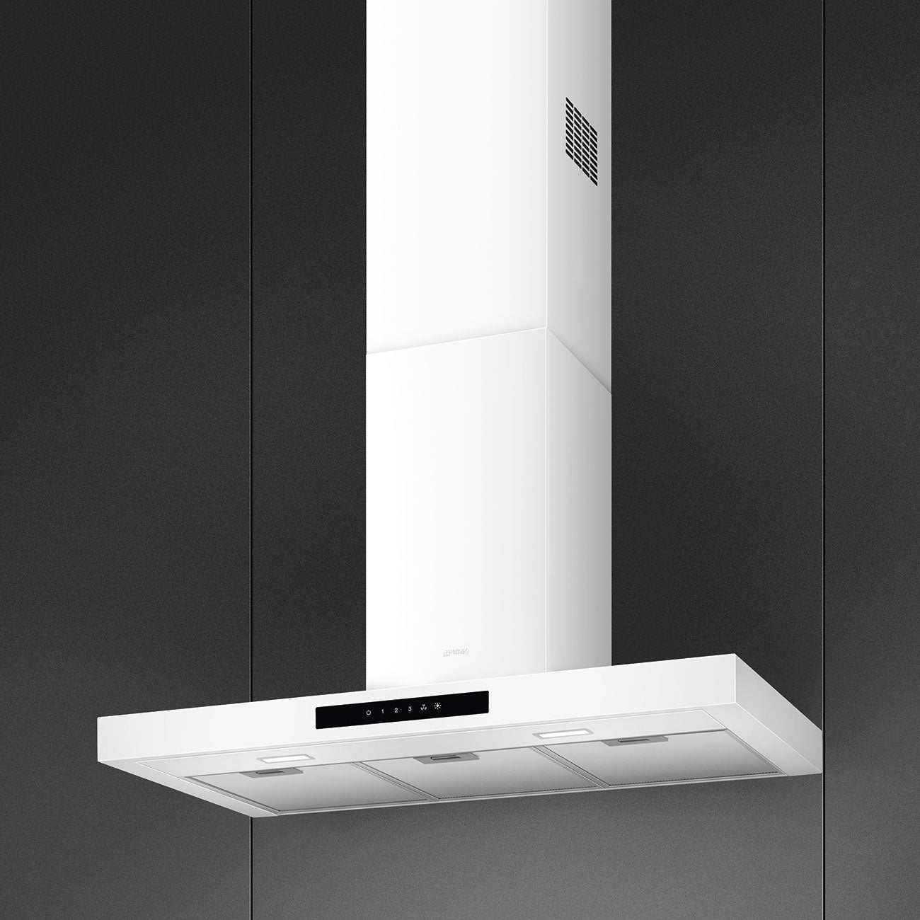 36-Inch Wall-Mount Range Hood – Matte White