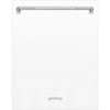 Matte White Dishwasher Panel for 24" ADA Compliant SMEG Dishwashers