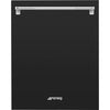 Matte Black Dishwasher Panel for 24" SMEG Dishwashers
