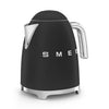 Electric Kettle Retro-style Black Matte