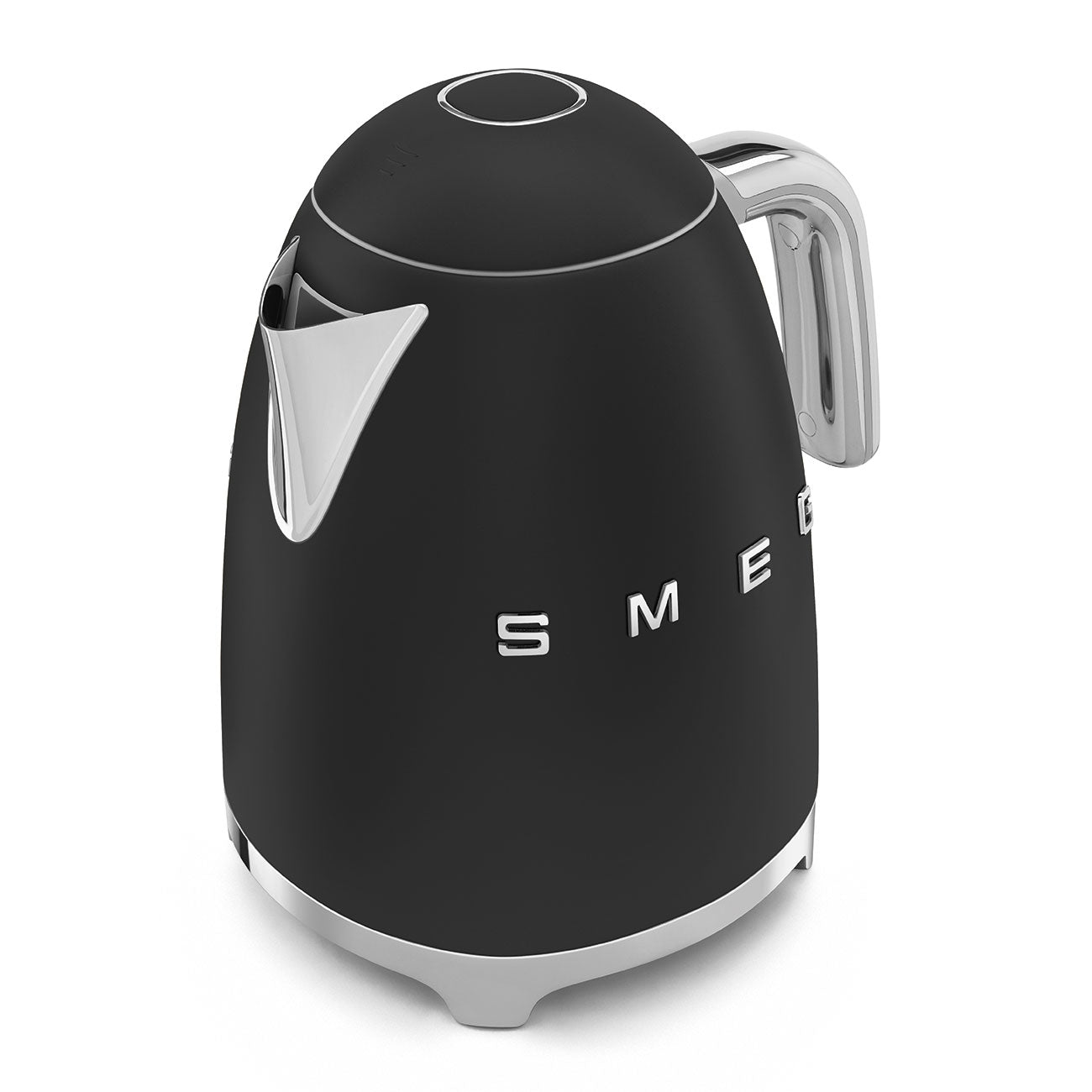 Electric Kettle Retro-style Black Matte