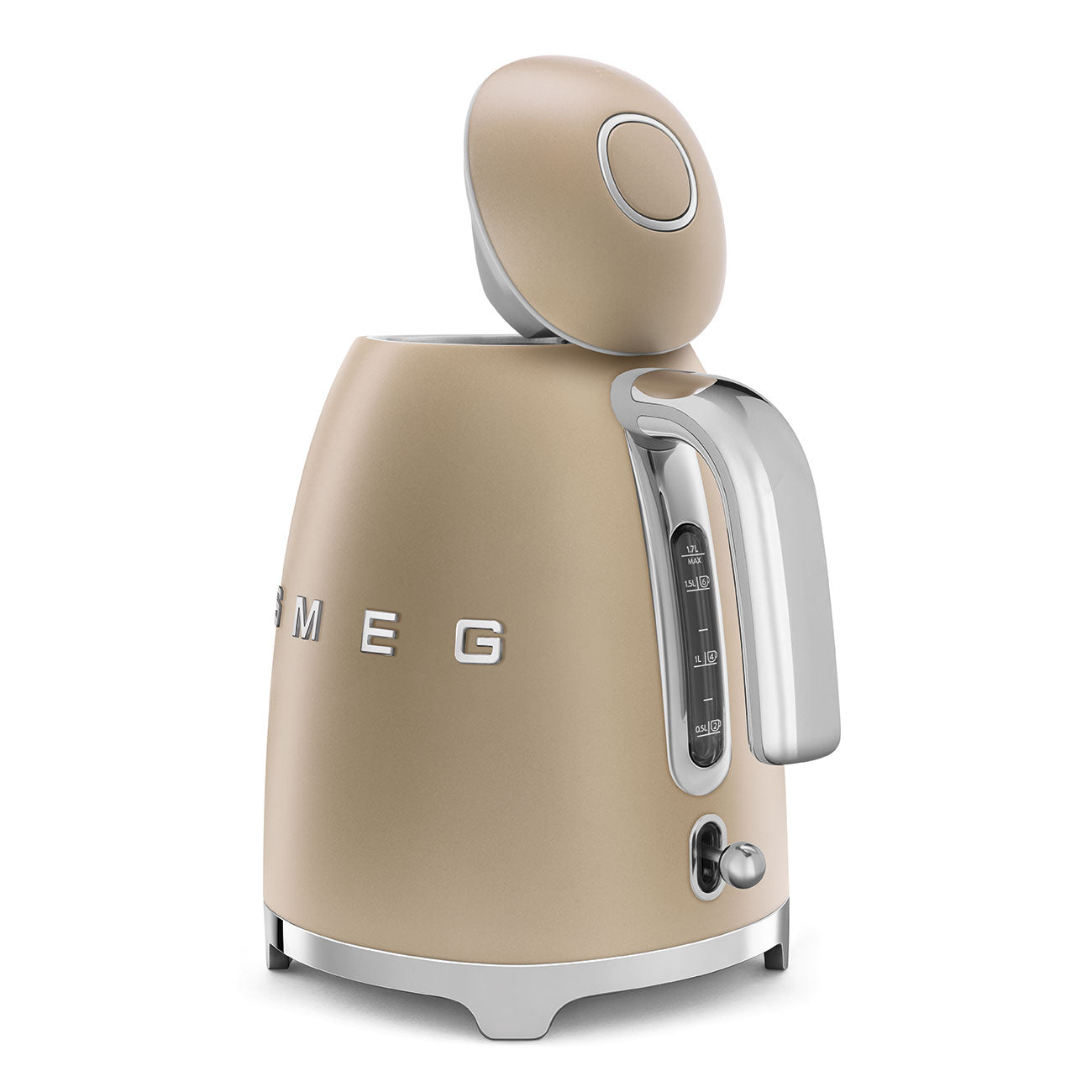 Electric Kettle Retro-style Champagne Matte