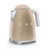 Electric Kettle Retro-style Champagne Matte