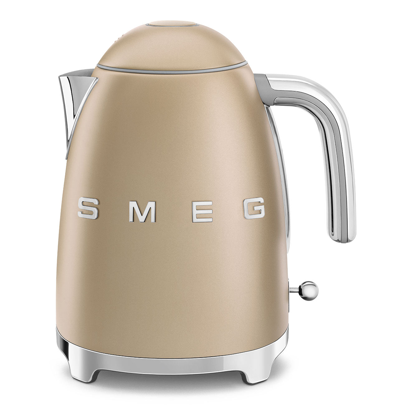 Electric Kettle Retro-style Champagne Matte