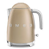 Electric Kettle Retro-style Champagne Matte