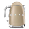 Electric Kettle Retro-style Champagne Matte