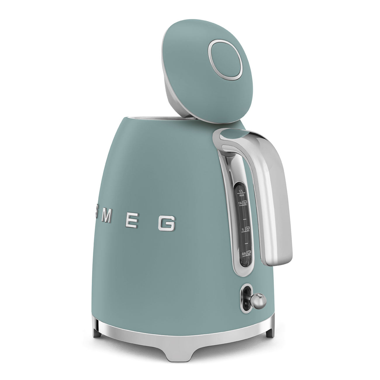 Electric Kettle Retro-style Emerald green Matte