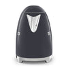 Electric Kettle Retro-style Slate gray Glossy