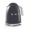 Electric Kettle Retro-style Slate gray Glossy