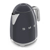 Electric Kettle Retro-style Slate gray Glossy