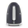 Electric Kettle Retro-style Slate gray Glossy