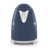 Electric Kettle Retro-style Navy Blue Glossy