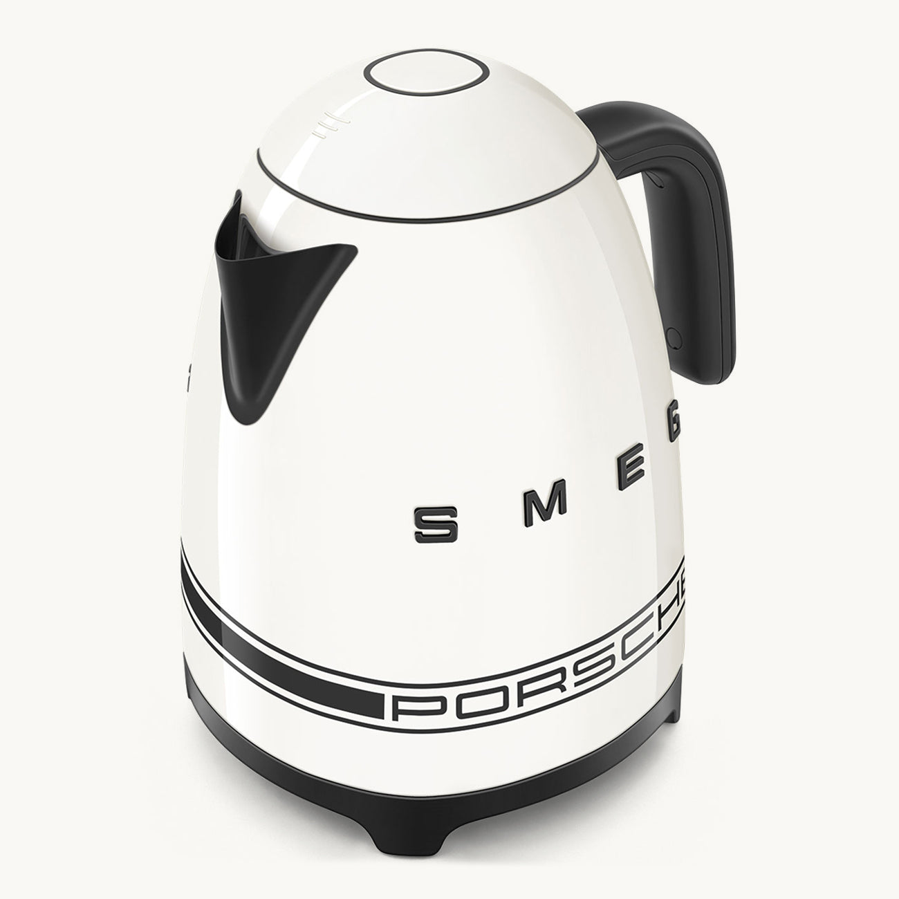 Porsche × SMEG Retro-Style Electric Kettle – Carrara White