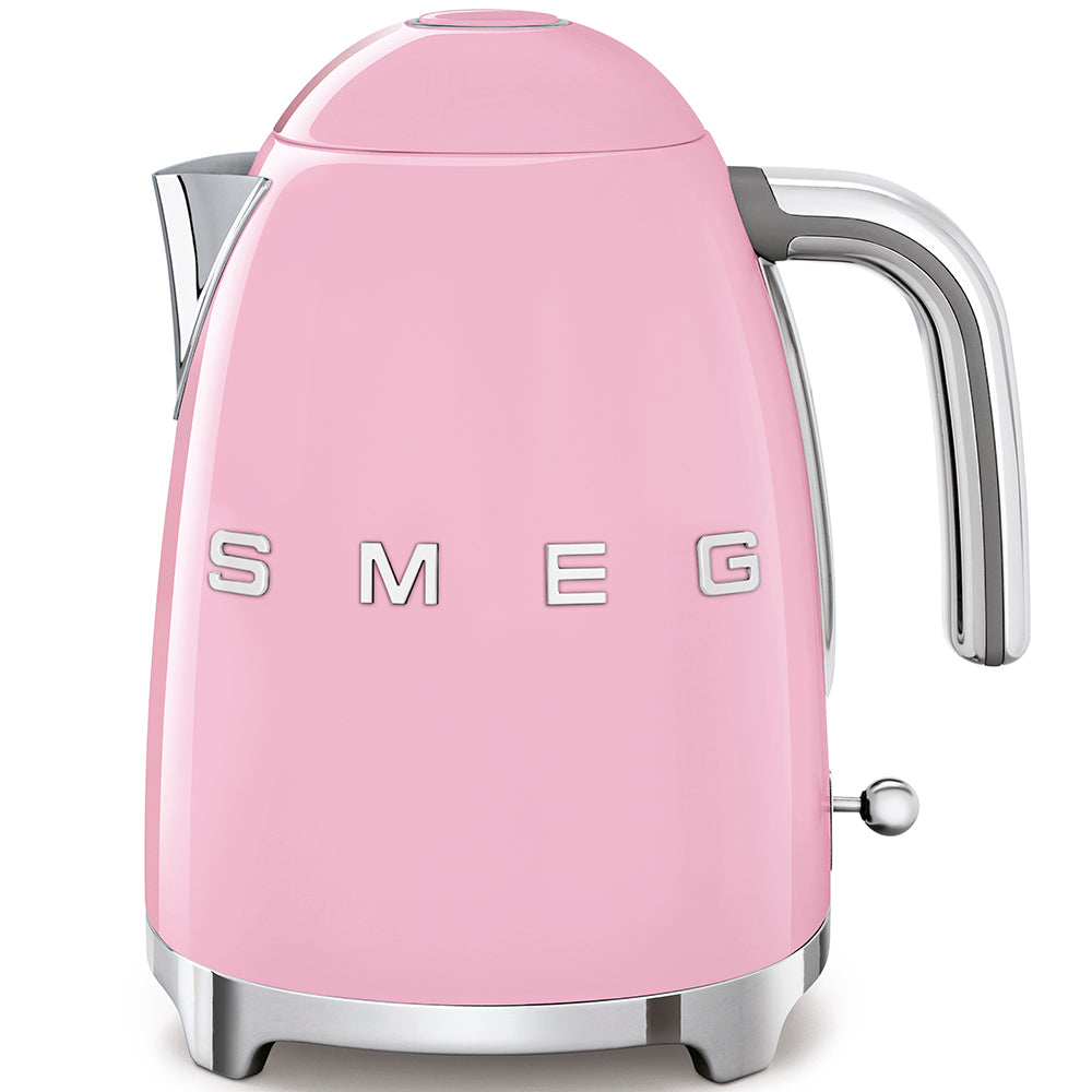 Electric Kettle Retro-style Pink Glossy