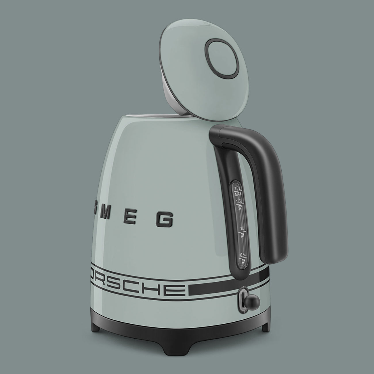 Porsche × SMEG Retro-Style Electric Kettle – Shade Green