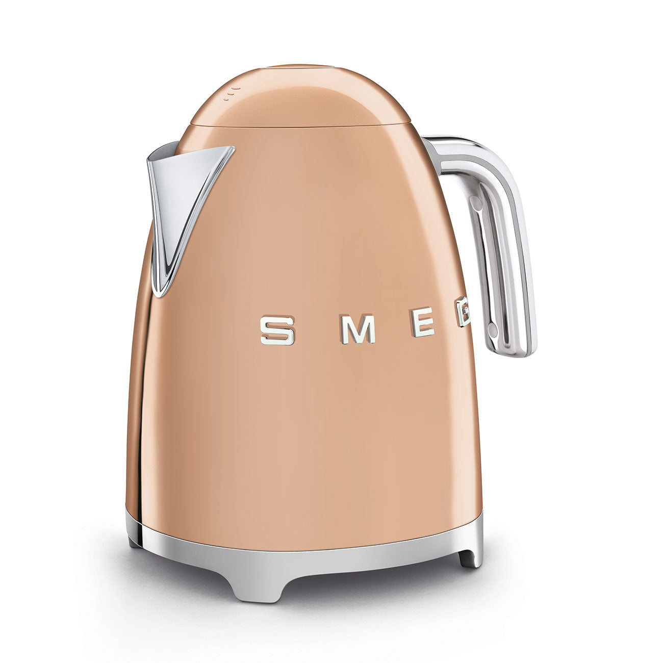 Electric Kettle Retro-style Rose gold Glossy