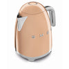 Electric Kettle Retro-style Rose gold Glossy