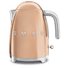 Electric Kettle Retro-style Rose gold Glossy