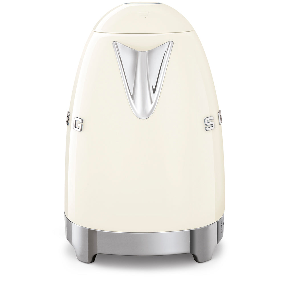 Electric Kettle Retro-style Cream Glossy