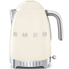 Electric Kettle Retro-style Cream Glossy