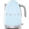 Electric Kettle Retro-style Pastel blue Glossy